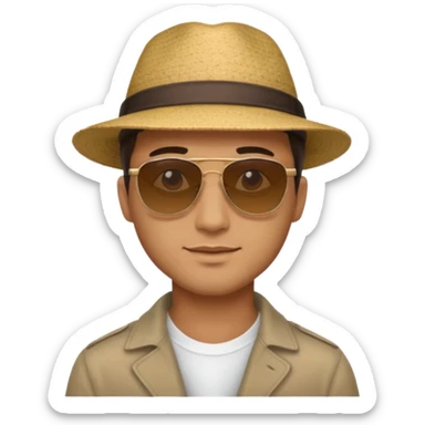 Hombre guapo sticker