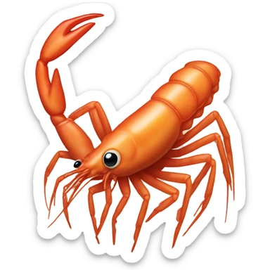 Shrimp  sticker