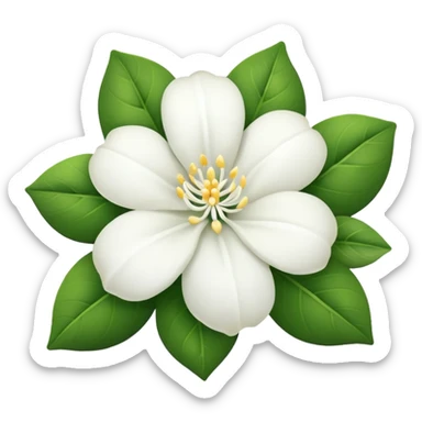 Quiero un emoji que sea una biznaga la flor careacterictica que se llena de jazmín  sticker