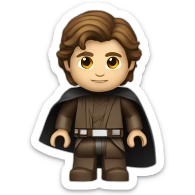 anakin skaywalker apuntando a la pantalla  sticker