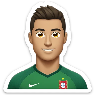 Cristiano Ronaldo portugal sticker