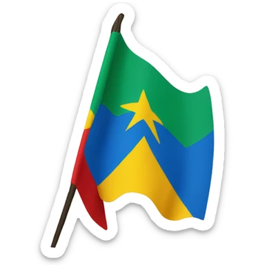 Amazigh flag  sticker