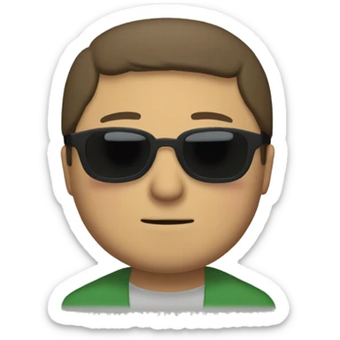 Cartman Sunglasses sticker