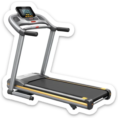 Treadmill sticker