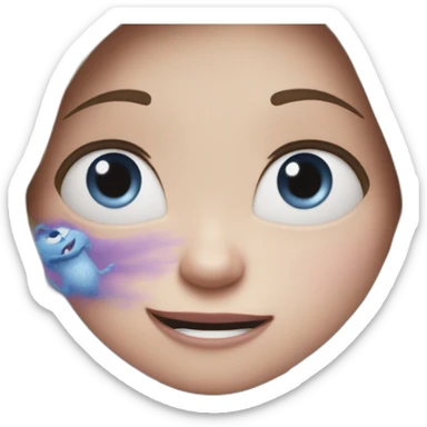 Fear in the movie Inside Out sticker