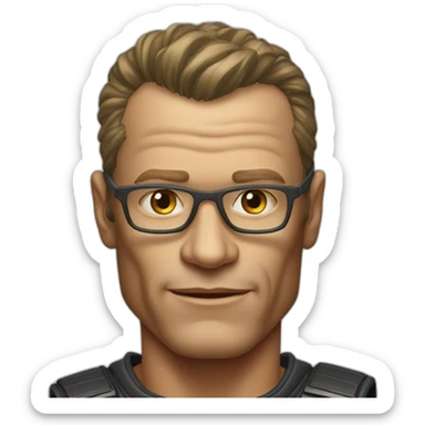 Jean Claude Van Damm sticker