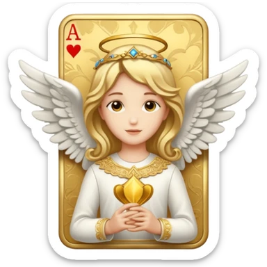 Angels and aces sticker