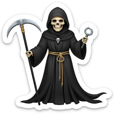 The Grim Reaper sticker