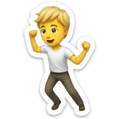 en movimiento sticker