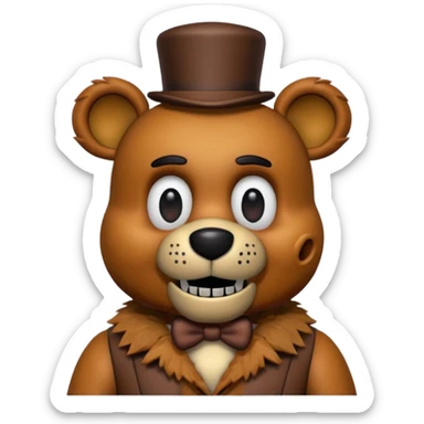 freddy fazbear sticker