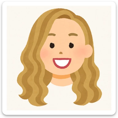 Create a head-only illustration (no neck or body) of the person in the reference image, in the style of Irasutoya, which is a cute, simple Japanese illustration style. Focus on capturing the simplicity and cuteness typical of Irasutoya style. sticker