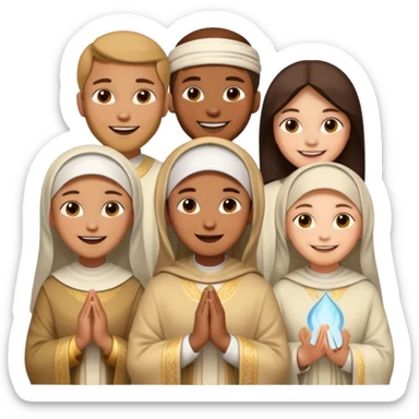 Emojis católicos sticker
