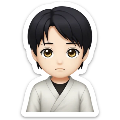 Sung jinwoo chibi anime sticker