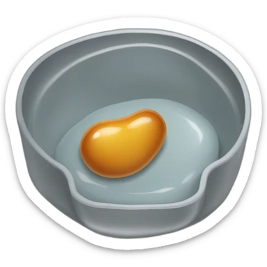 kidney stone in a bedpan sticker