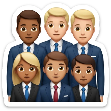 partners business sticker