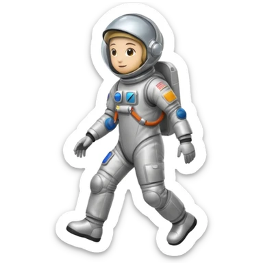 Moonwalk sticker