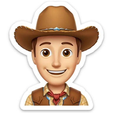 Woody from Toy Story sticker