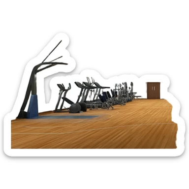 gymnasium sticker