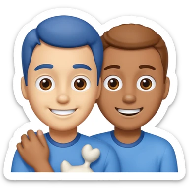 Bluey and bingo sticker