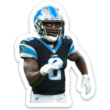 Detroit Lions beat the Jacksonville Jaguars sticker