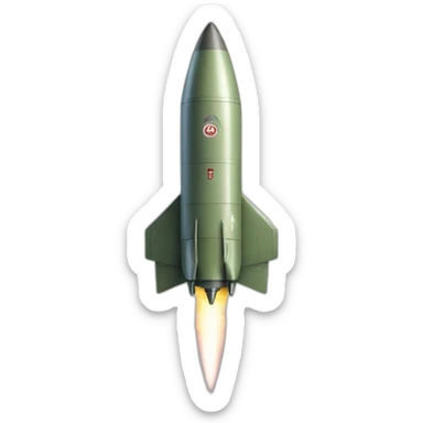 Missile souris sticker