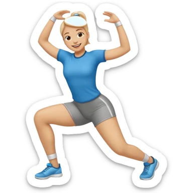 Emoji twerking sticker