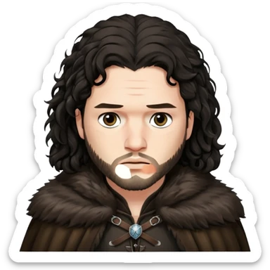 Kut Harrington as Jon Snow  sticker