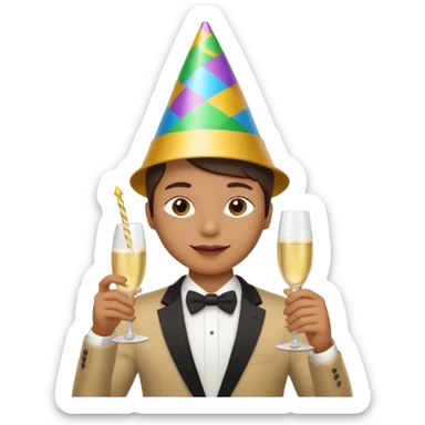 Cuyo cumpleaños sticker