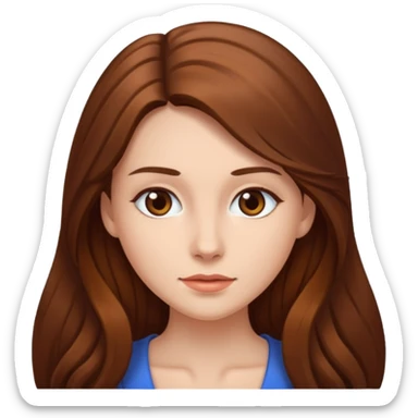 PAINTING ARTIST V.I.P WOMEN WITH A PINK BACK  GROUND sticker