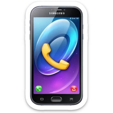 Galaxy Cellphone sticker