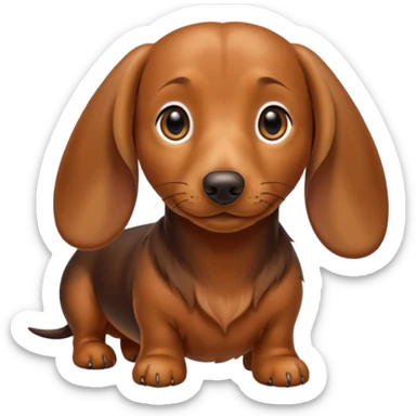 Dachshund sticker