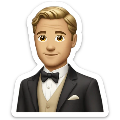 jay gatsby sticker