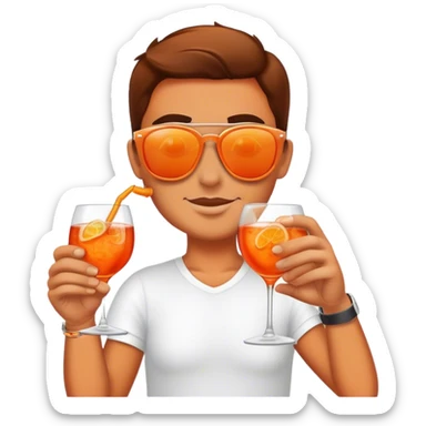 aperol spritz sticker