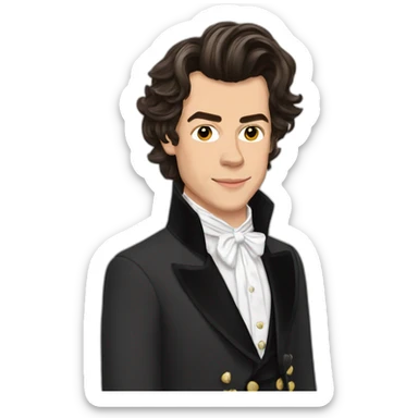 Harry styles andalusian sticker