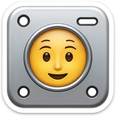 RFID signal sensor iphone style emoji sticker