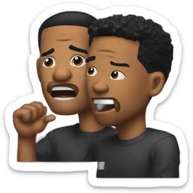 Will Smith Chris Rock Slap sticker