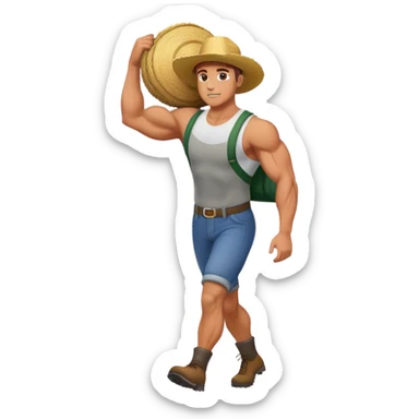 farmers-carry exercise sticker