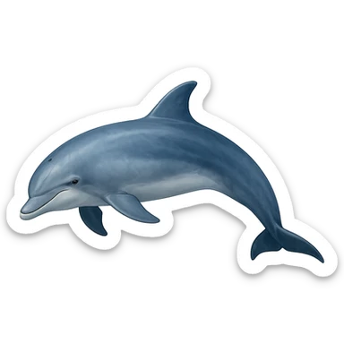 Dolphin sticker