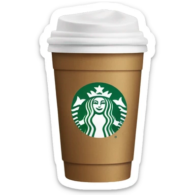 Starbucks sticker