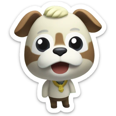 animal crossing sticker