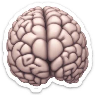 aesthetic brain sticker