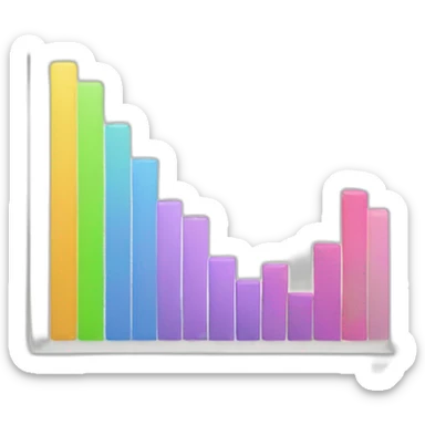 Chart Increasing sticker