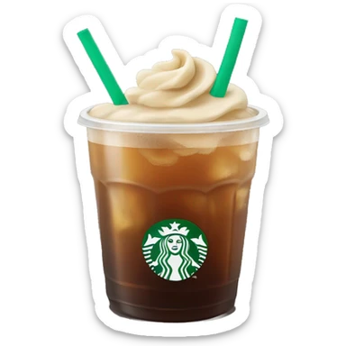 starbucks drink vanilla cold brew sticker