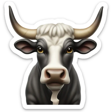 XL bull ciggarette sticker