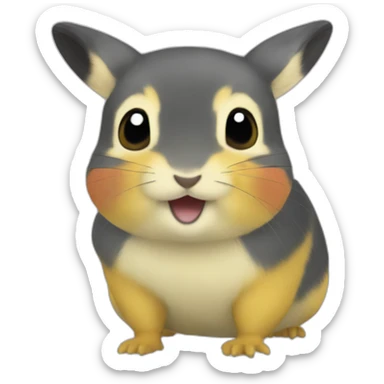 Pika mignon sticker