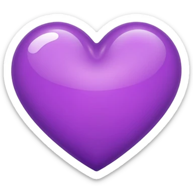 generate a heart using the same purple from this dna strand emoji 🧬 sticker