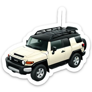 fj cruiser  sticker