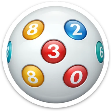 globo de bingo sticker