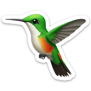 colibri sticker