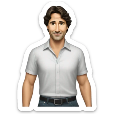 Justin trudeau sticker